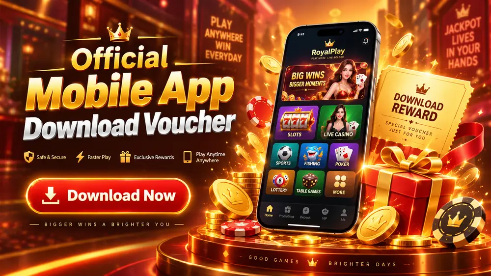 Official Mobile App Download Voucher promotion