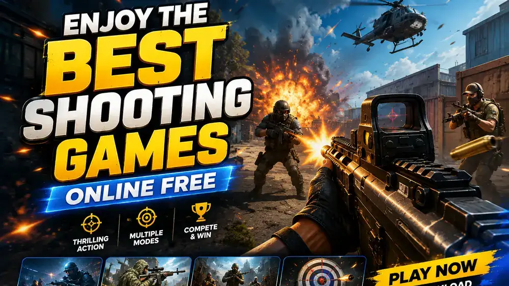Play Shooting Games Online Free in Your Browser | Free Casino