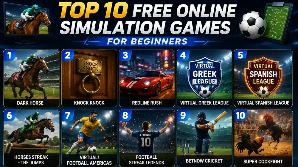 Top 10 Free Online Simulation Games to Bet at Free Casino Games