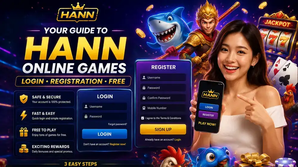 Your Guide to Hann Online Games Login Registration Free
