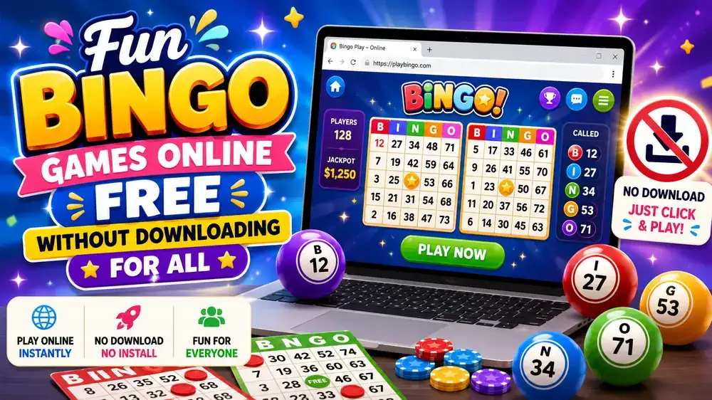 Fun bingo games online free without downloading for all