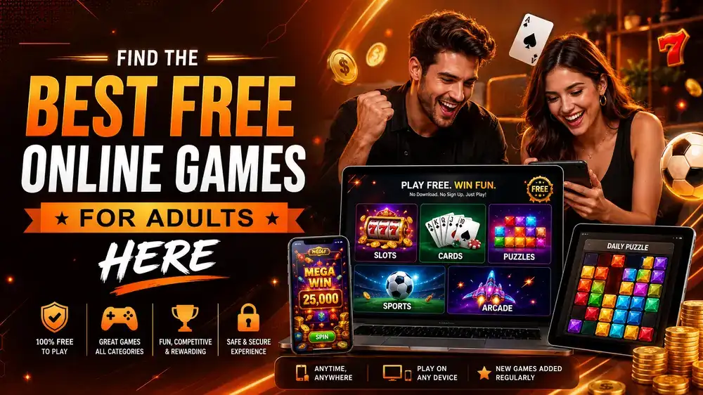 Find the Best Free Online Games for Adults at Free Casino Games